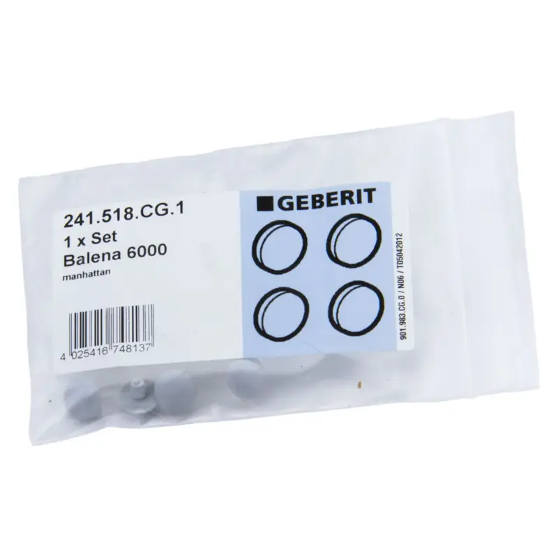 Geberit Set rubbers deksel B6000 Artikelnummer 241.518.CG.1 Meest Verkocht
