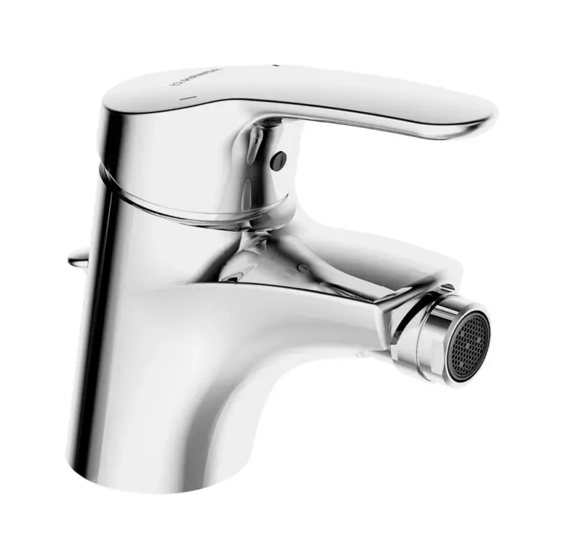 Hansa Hansamix bidetmengkraan vaste uitloop met waste sprong 113mm 3/8"flex Chroom Dagaanbieding