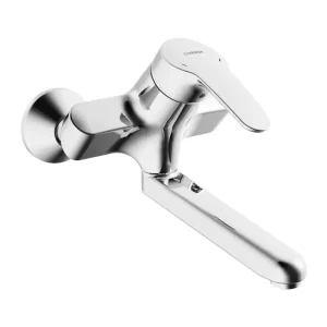 Direct Verzonden Hansa Hansamix wandmengkraan met draaibare/vaste uitloop , spr. 246mm Chroom