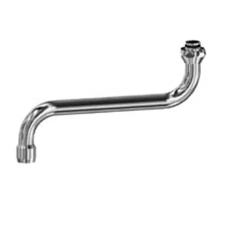 Echtermann S-uitloop 1/2 met 3/4 moer A=250mm H=120mm Artikel nummer 6360.30/250 Gecertificeerd