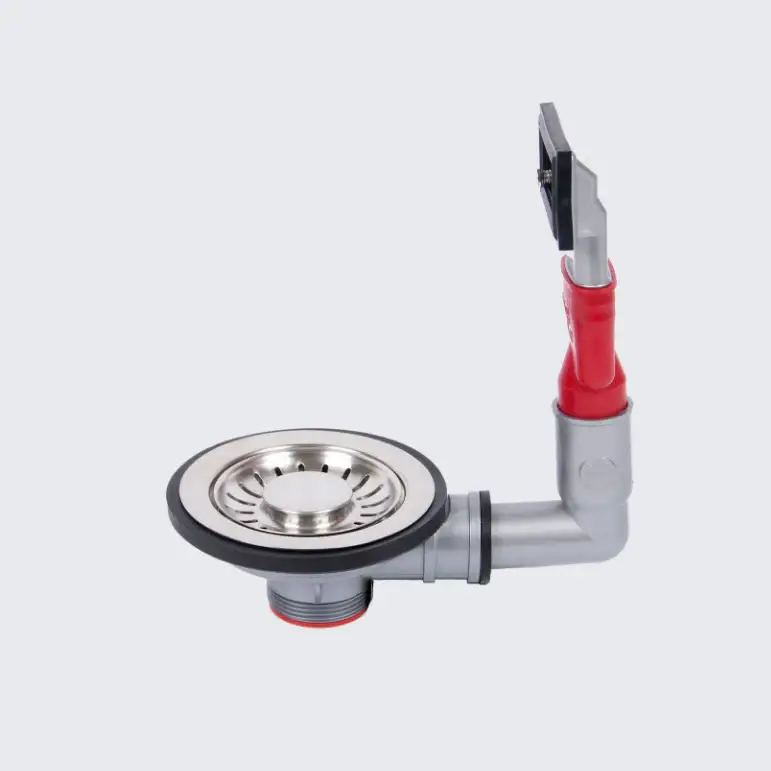 Franke Turbo afvoerplug / Gootsteenplug 90mm afvoer garnituur 6/4" met overloop-aansluiting met korfplug Koop Vandaag