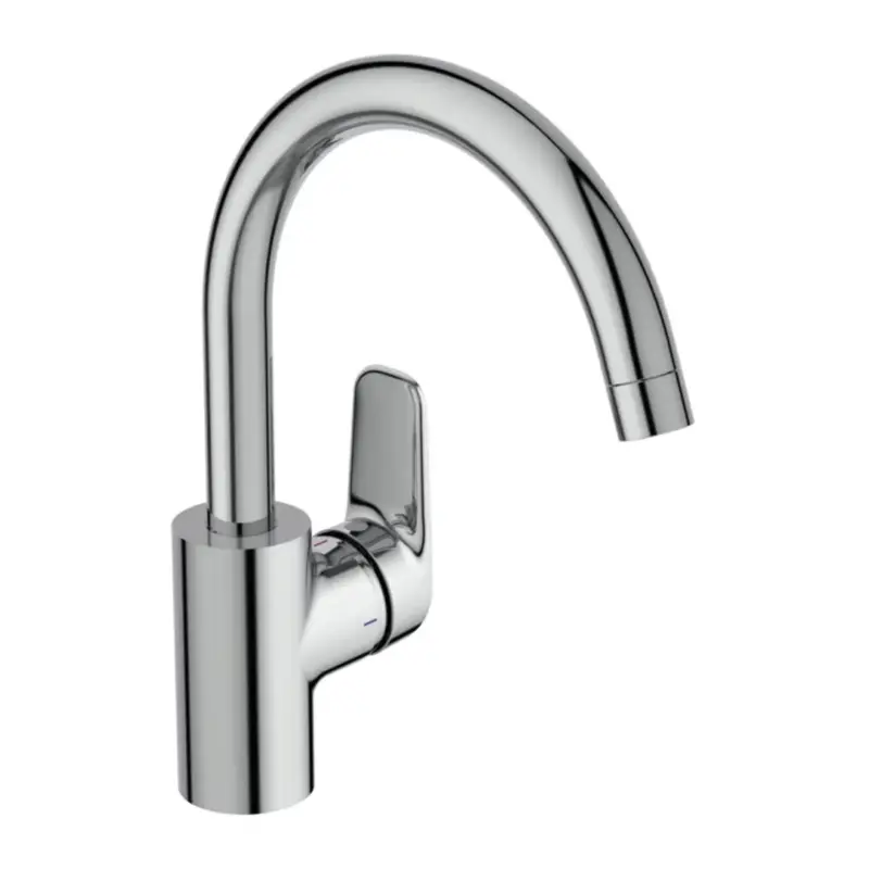 Beste Prijs Venlo NIMBUS BLUE 1-greeps Keukenmengkraan met hoge uitloop BlueStart Chroom