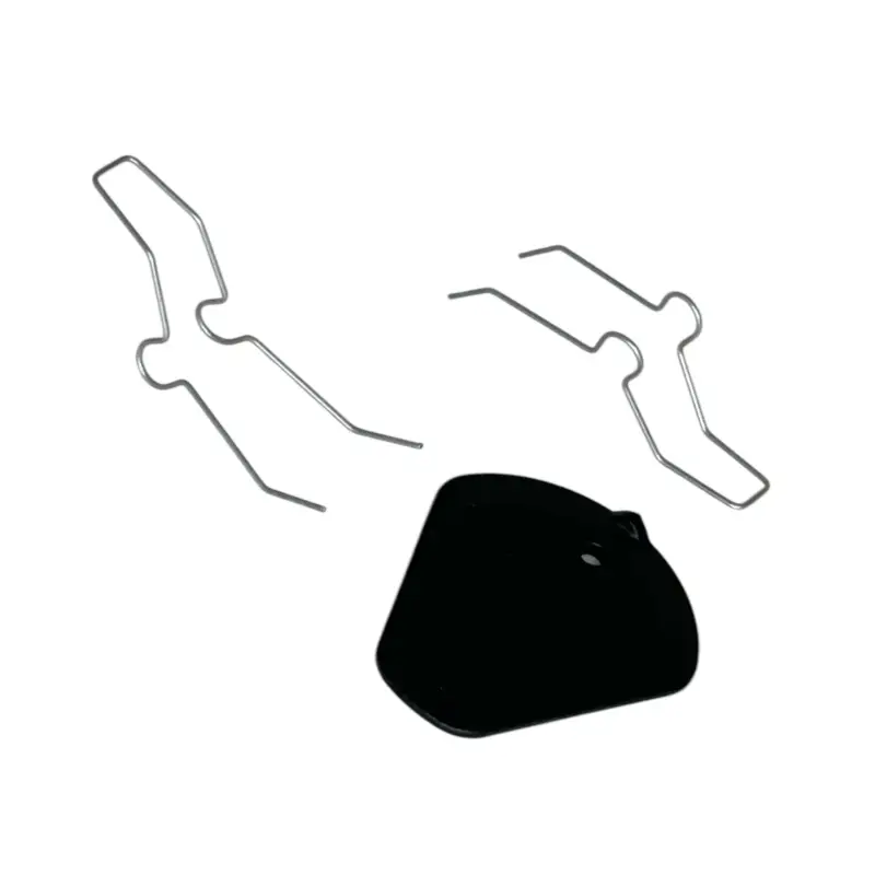 Vola Onderdelen setje bedieningsplaat met 2 veertjes en een plectrum Beperkte Voorraad