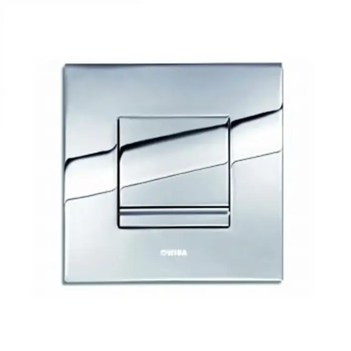 Bestseller Wisa Delos bedieningspaneel vierkant kunststof 16x16cm spoelonderbreking SO glanschroom