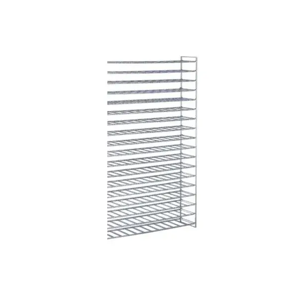 Uitverkoop Aanbouwwijnrek 1200x300x1600mm - 15 niv - verchroomd - max. 180 flessen