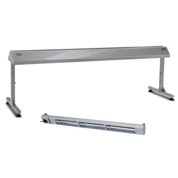 Beste Prijs Rvs houder voor warmtelamp 1200mm - incl. infraroodlamp