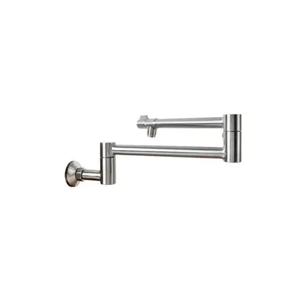 Pentola cg rvs muurkraan met zwenkbare uitoop tot 550 mm - frontale hendel Flitsaanbieding
