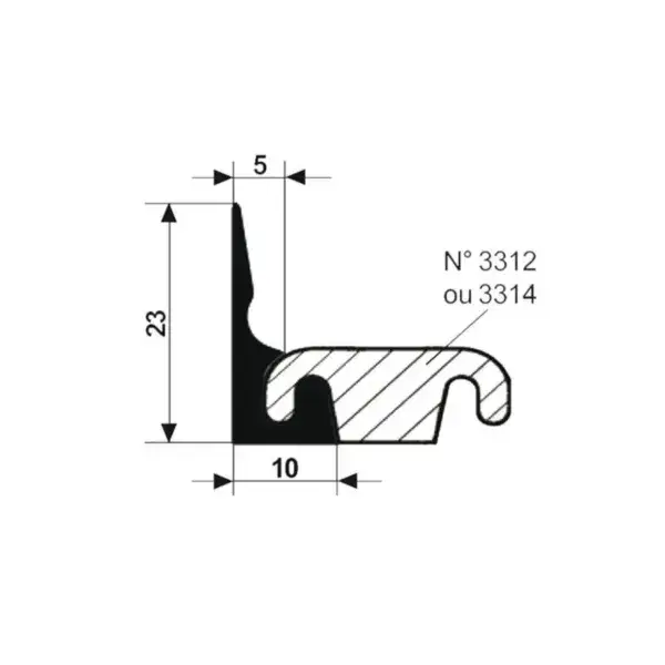 Goedkoop 2911 - epdm-rubberdichting