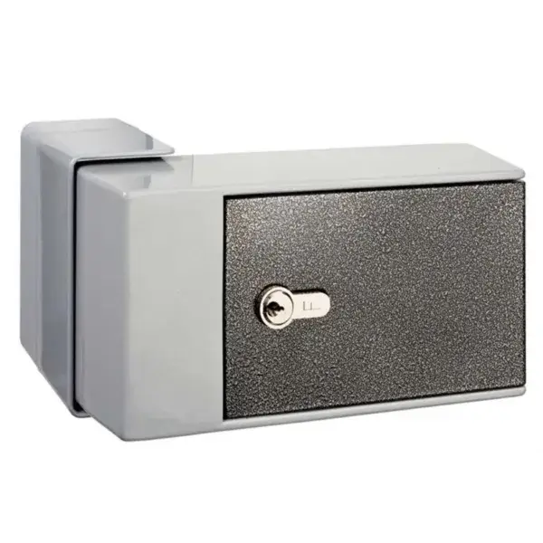Speciale Aanbieding 621.02 - eenpuntsluiting met sleutel - geemailleerd - incl. schootplaat