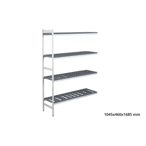 Superprijs Aanbouwrek 5711 - 1045x460x1685mm - 4 niveaus