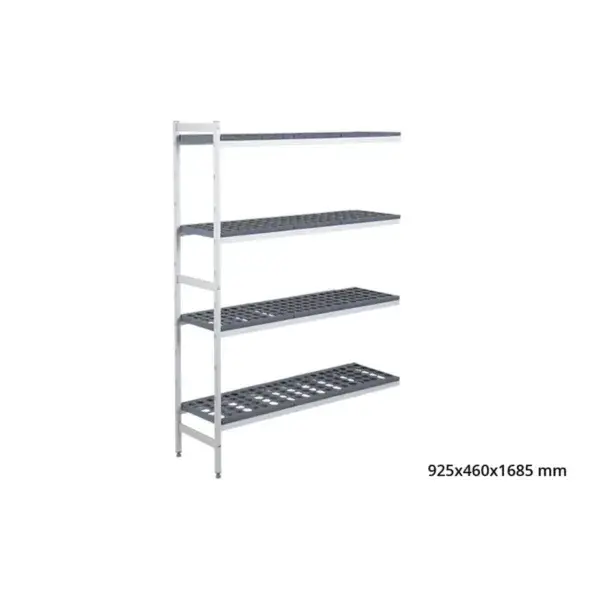 Aanbouwrek 5711 - 925x460x1685mm - 4 niveaus Superprijs