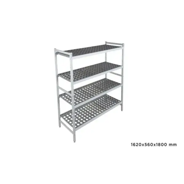 Basisrek fermostock 6611 - 1620x560x1800mm - 4 niveaus Fabrieksprijs