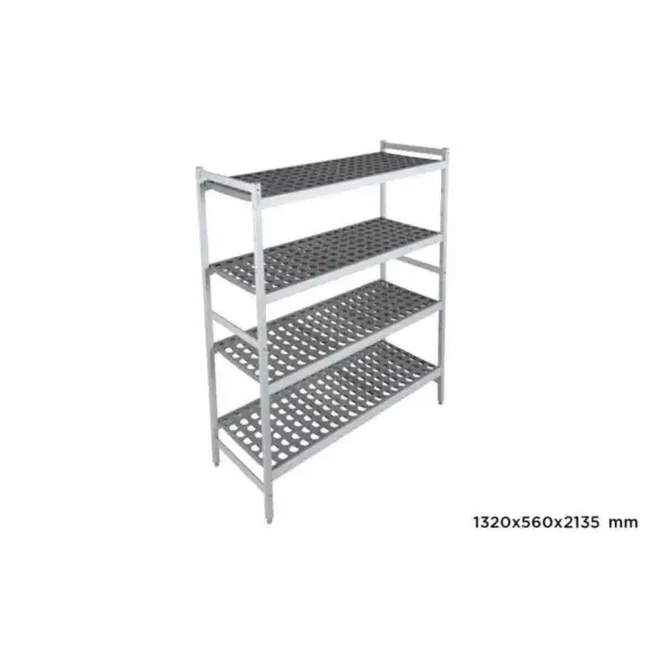 Basisrek fermostock 6611 - 1320x560x2135mm - 4 niveaus Goedkoop