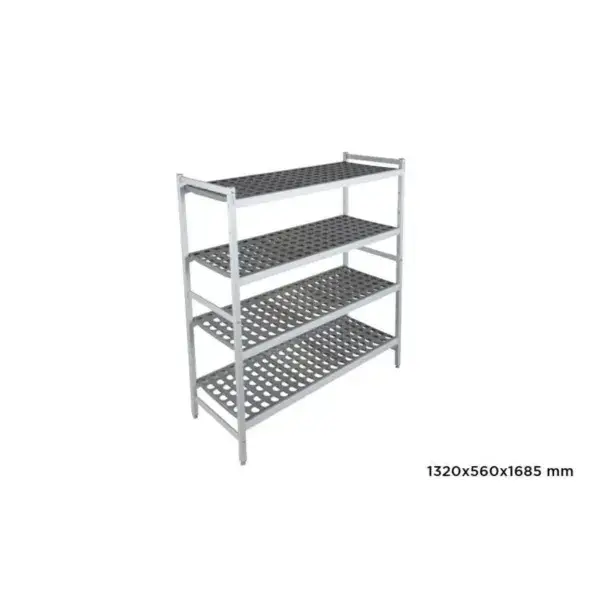 Flitsaanbieding Basisrek fermostock 6611 - 1320x560x1685mm - 4 niveaus