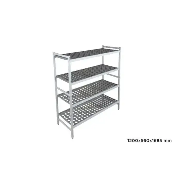 Flitsaanbieding Basisrek fermostock 6611 - 1200x560x1685mm - 4 niveaus
