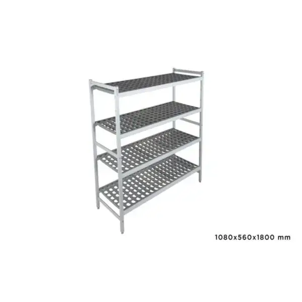 Goedkoop Basisrek fermostock 6611 - 1080x560x1800mm - 4 niveaus