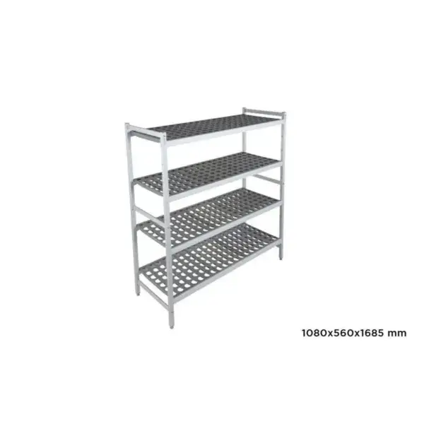 Speciale Aanbieding Basisrek fermostock 6611 - 1080x560x1685mm - 4 niveaus