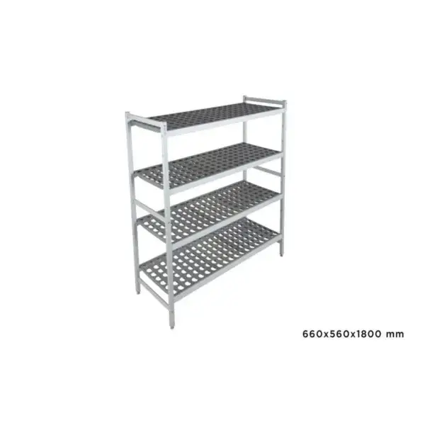 Bestel Nu Basisrek fermostock 6611 - 660x560x1800mm - 4 niveaus