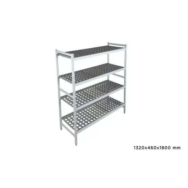 Gratis Retour Basisrek fermostock 6611 - 1320x460x1800mm - 4 niveaus