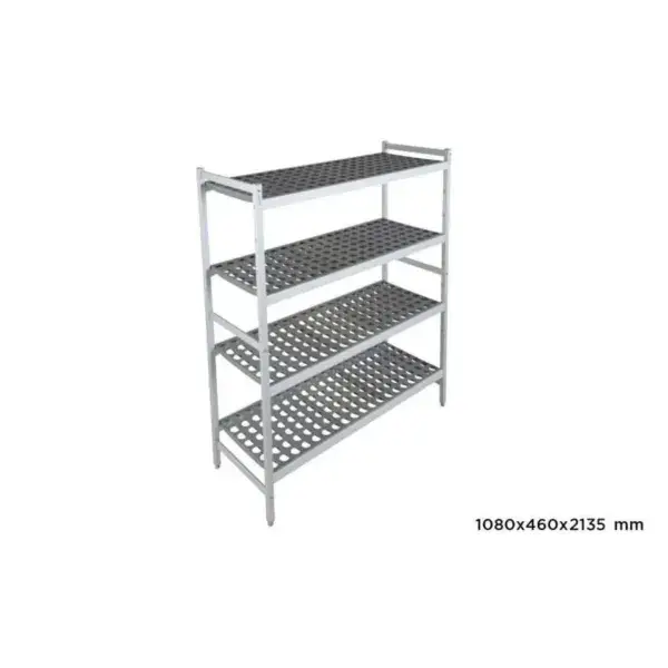 Basisrek fermostock 6611 - 1080x460x2135mm - 4 niveaus Lage Prijs