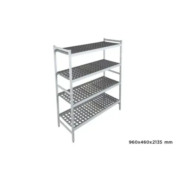 Dagaanbieding Basisrek fermostock 6611 - 960x460x2135mm - 4 niveaus