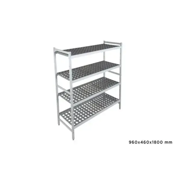 Gecertificeerd Basisrek fermostock 6611 - 960x460x1800mm - 4 niveaus