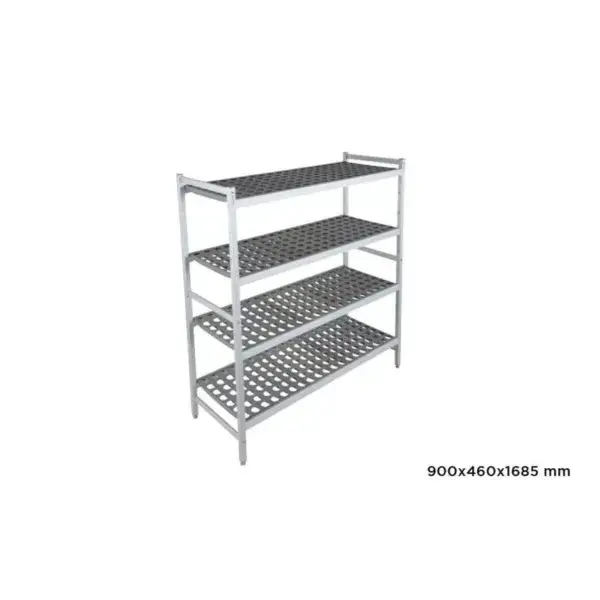 Lage Kosten Basisrek fermostock 6611 - 900x460x1685mm - 4 niveaus