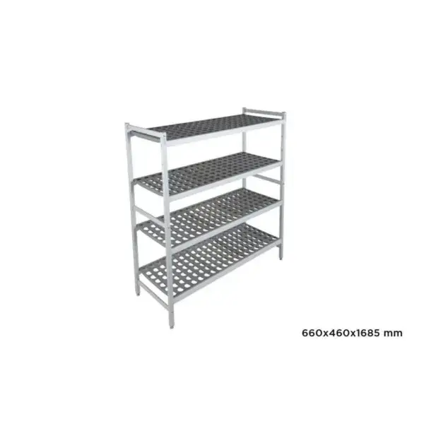 Express Levering Basisrek fermostock 6611 - 660x460x1685mm - 4 niveaus