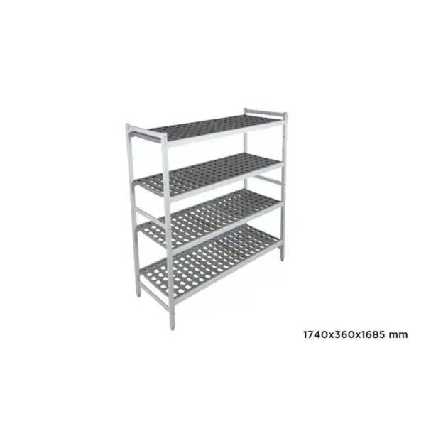 Alleen Vandaag Basisrek fermostock 6611 - 1740x360x1685mm - 4 niveaus