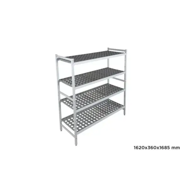 Basisrek fermostock 6611 - 1620x360x1685mm - 4 niveaus Goedkoop