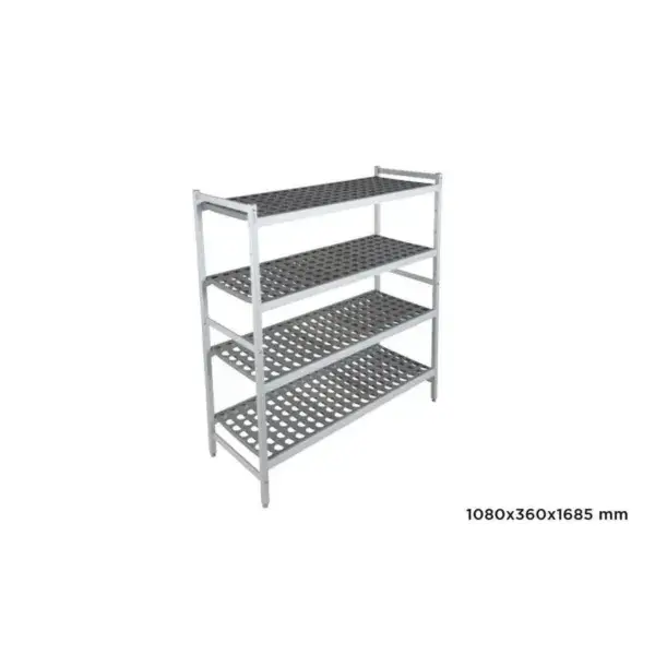 Exclusieve Aanbieding Basisrek fermostock 6611 - 1080x360x1685mm - 4 niveaus