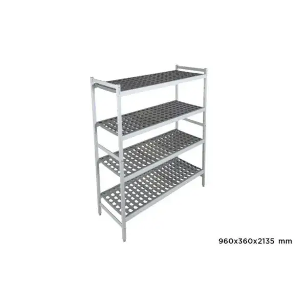 Basisrek fermostock 6611 - 960x360x2135mm - 4 niveaus Lage Prijs