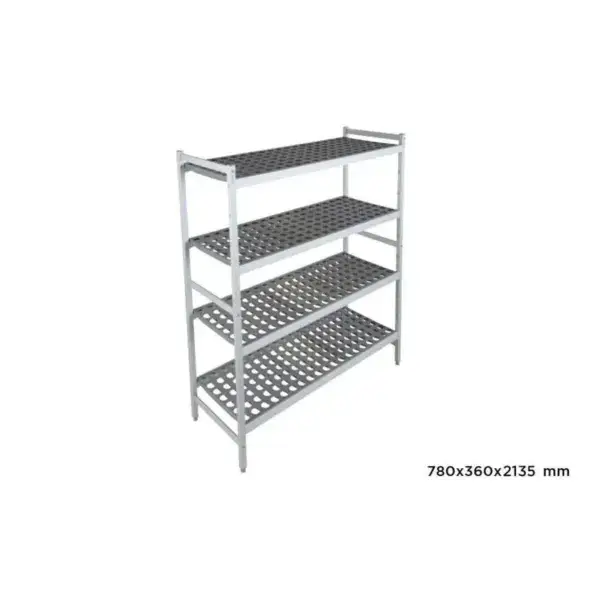Meest Verkocht Basisrek fermostock 6611 - 780x360x2135mm - 4 niveaus