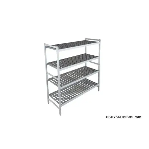 Alleen Vandaag Basisrek fermostock 6611 - 660x360x1685mm - 4 niveaus