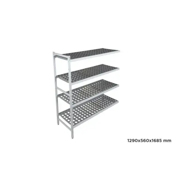 Aanbouwrek fermostock 6611 - 1290x560x1685mm - 4 niveaus Aanbieding