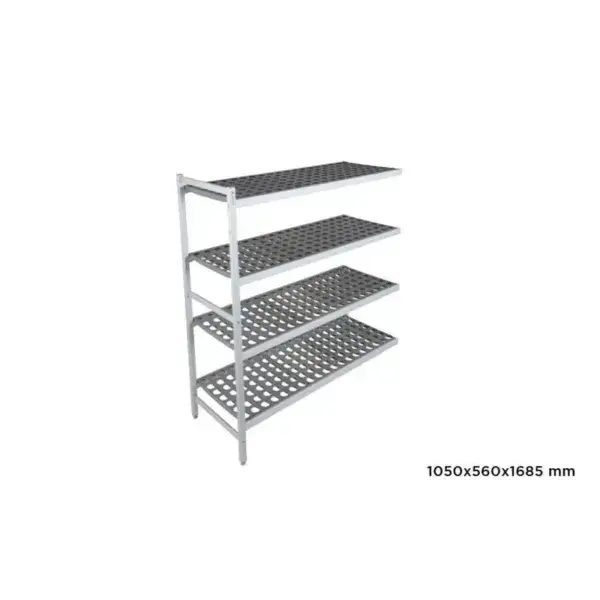 Uitverkoop Aanbouwrek fermostock 6611 - 1050x560x1685mm - 4 niveaus