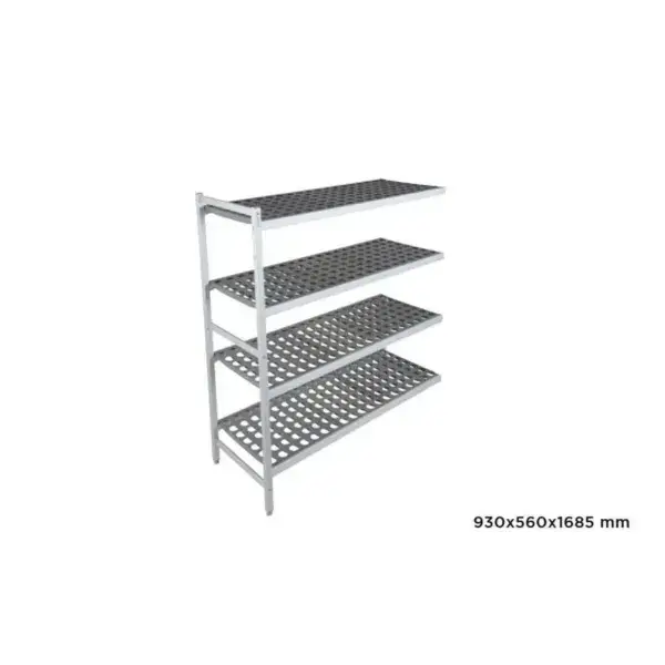 Alleen Vandaag Aanbouwrek fermostock 6611 - 930x560x1685mm - 4 niveaus