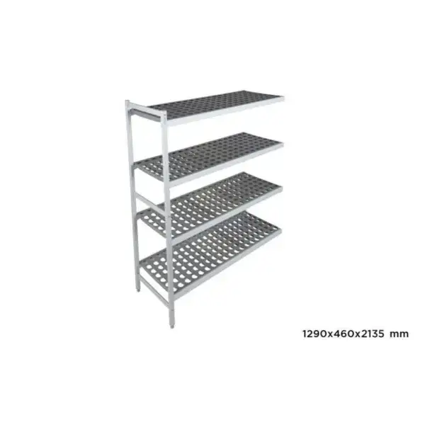 Aanbieding Aanbouwrek fermostock 6611 - 1290x460x2135mm - 4 niveaus