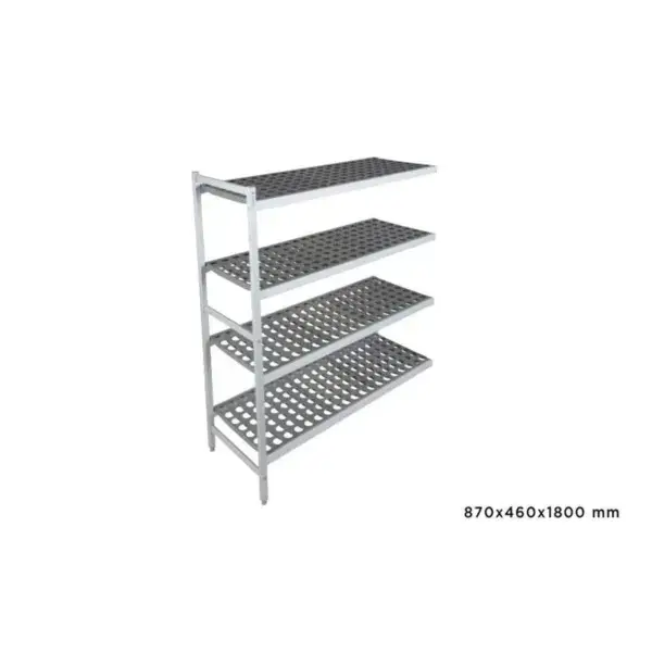 Aanbouwrek fermostock 6611 - 870x460x1800mm - 4 niveaus Dagaanbieding