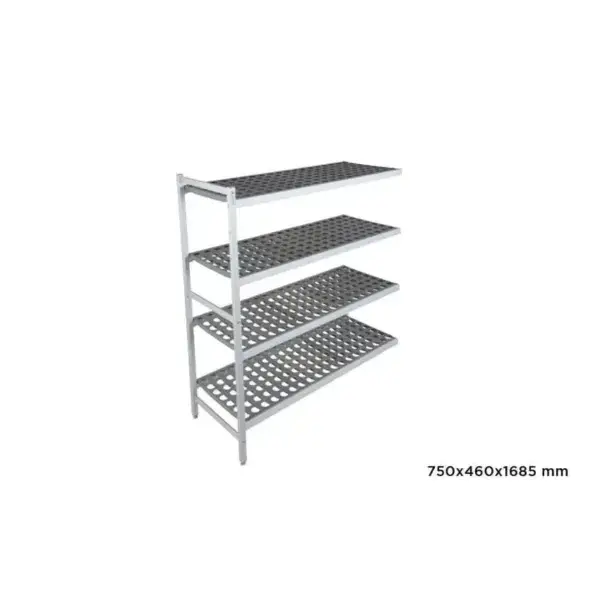 Aanbouwrek fermostock 6611 - 750x460x1685mm - 4 niveaus Goedkoop