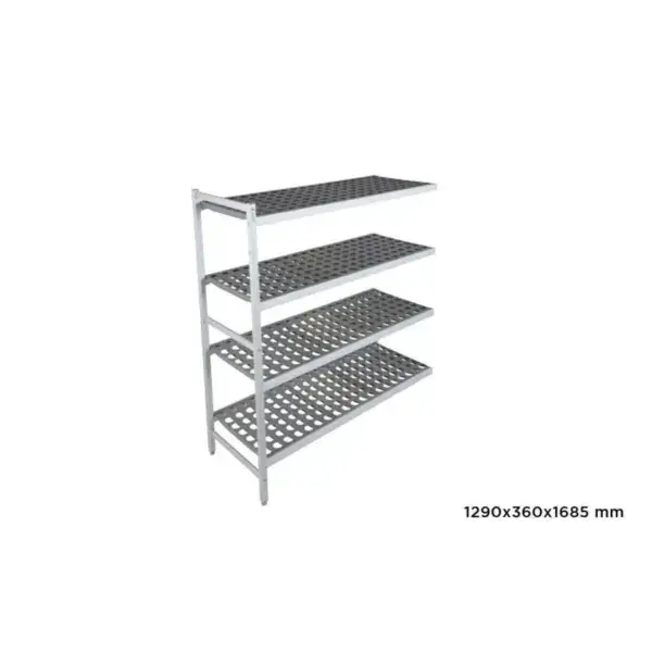 Nu Kopen Aanbouwrek fermostock 6611 - 1290x360x1685mm - 4 niveaus