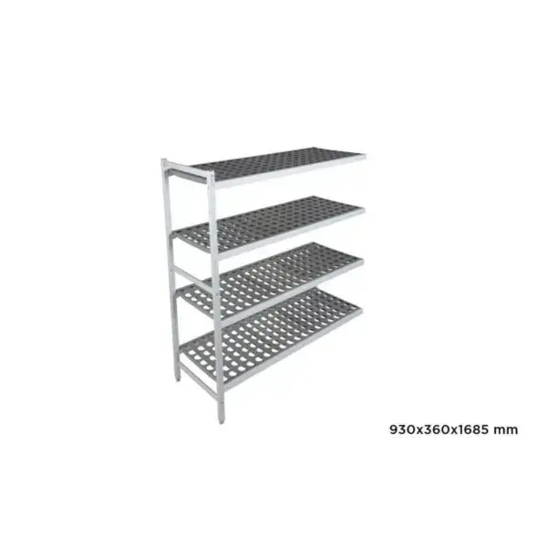 Aanbouwrek fermostock 6611 - 930x360x1685mm - 4 niveaus Rechtstreeks Van De Fabrikant