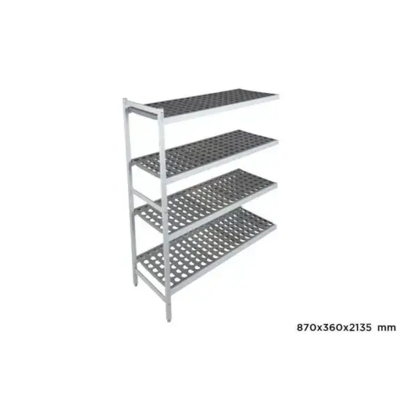 Shop Nu Aanbouwrek fermostock 6611 - 870x360x2135mm - 4 niveaus