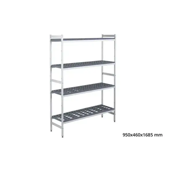 Basisrek 5711 - 950x460x1685mm - 4 niveaus Favoriet