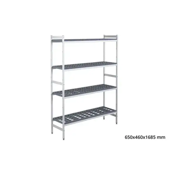 Hete Deal Basisrek 5711 - 650x460x1685mm - 4 niveaus