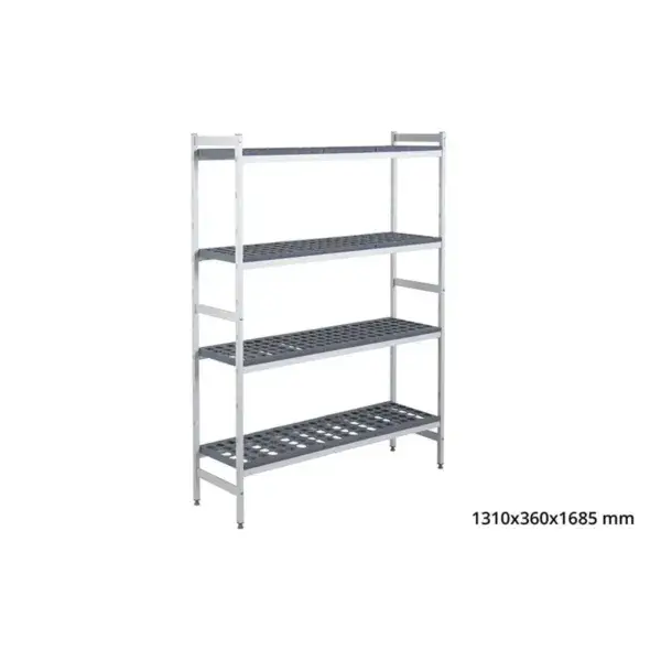 Fabrieksprijs Basisrek 5711 - 1310x360x1685mm - 4 niveaus