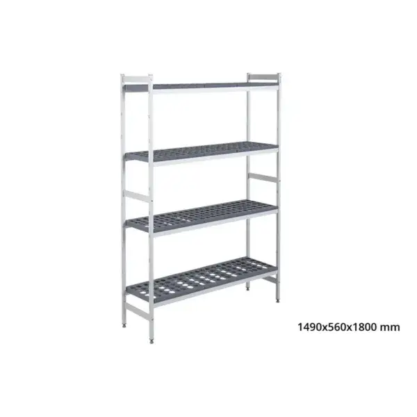 Dagaanbieding Basisrek 5711 - 1490x560x1800mm - 4 niveaus