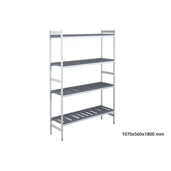 Basisrek 5711 - 1070x560x1800mm - 4 niveaus Rechtstreeks Van De Fabrikant