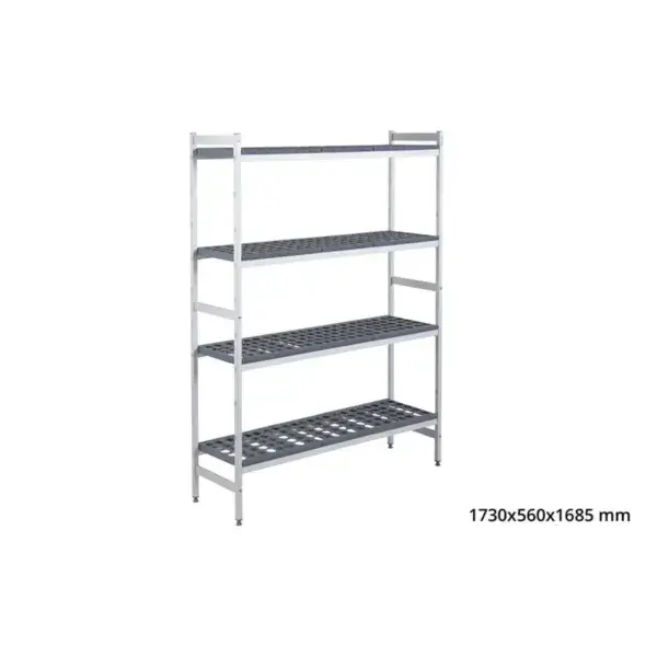 Snelle Levering Basisrek 5711 - 1730x560x1685mm - 4 niveaus