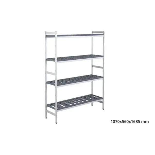 Basisrek 5711 - 1070x560x1685mm - 4 niveaus Uitverkoop